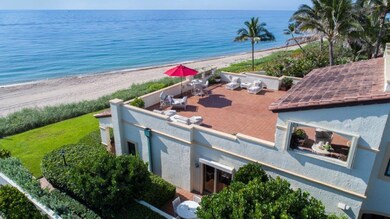 Aerial  - Patio to Ocean - North