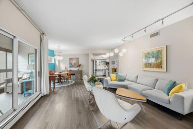 A spacious great room feel.