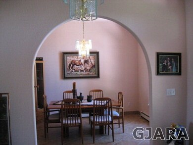 DINNING ROOM FROM ENTRANCE HALL
