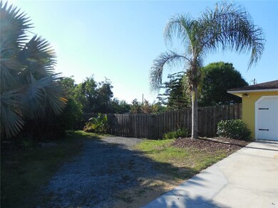 Side driveway is large enough for RV or just about