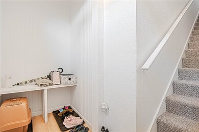 Entryway with mudroom 