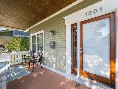 Covered front porch