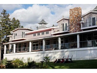 Exterior Back. Back deck