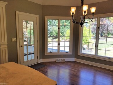 Breakfast nook directly off the kitchen with beaut