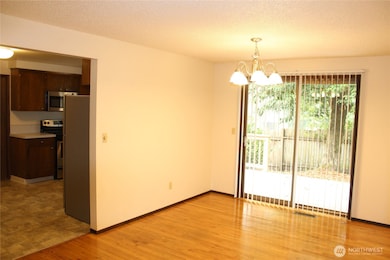 Dining Room w/slider to deck