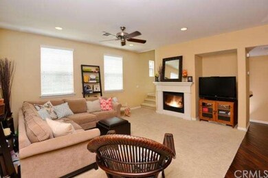 The spacious great room is light and bright with p