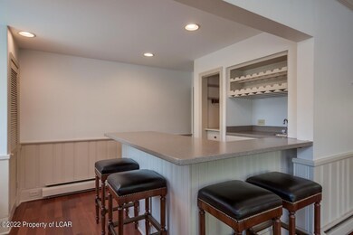 Bar area family room