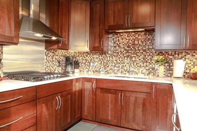 Upgraded custom kitchen