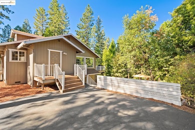 View of front facade with crawl space