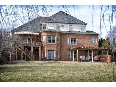 Full view of rear of home. Home is pre wired for a