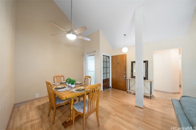 Dining area