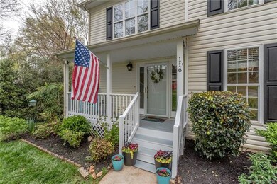 Front entrance with covered porch