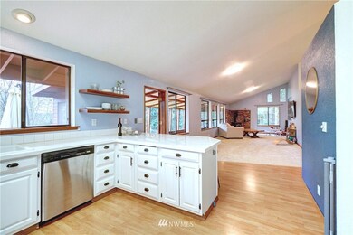 Open concept living.