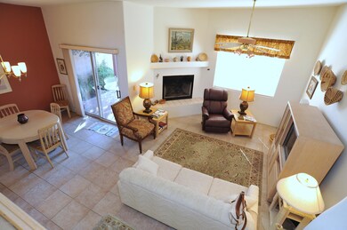 Great Room & Dining from Landing