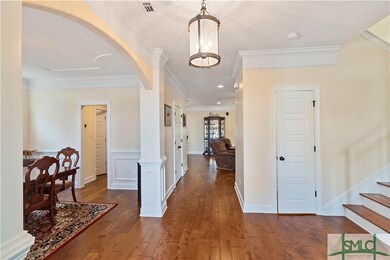Right into the front door with formal dining room 