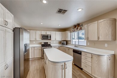 Lots of counter space in this lovely kitchen.