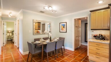 Dining area off kitchen