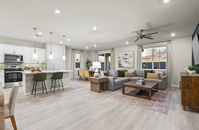 Willow Kitchen and Living Room