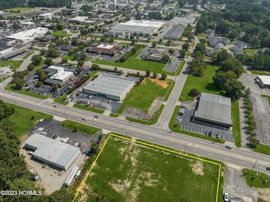 Aerial Lot to Surrounding Business outli