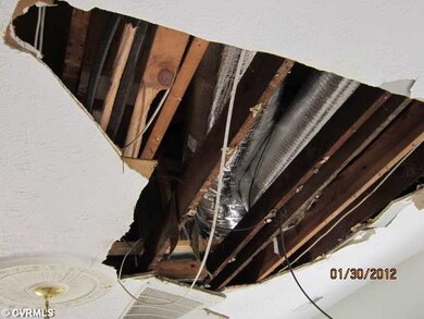 Dining Room - Damaged Dining Room Ceiling