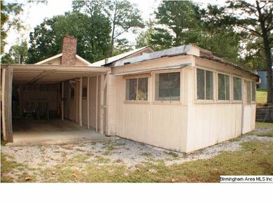 outside of studio or storage area