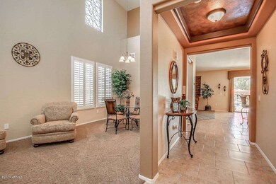 Living, Dining and Entryway