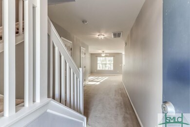 As you enter the front door