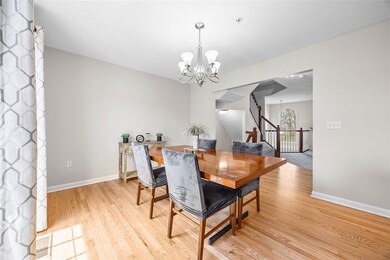 Dinig area open to rear patio.