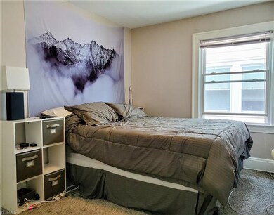 Bedroom one of two in unit two.