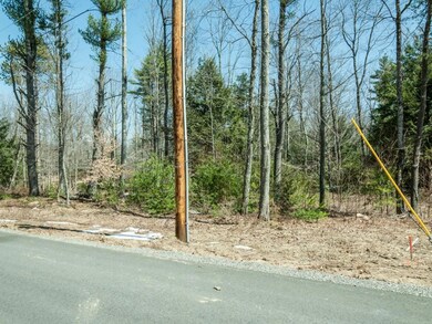 Boundary marker on Sam's Lane