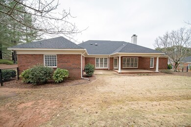 rear of home