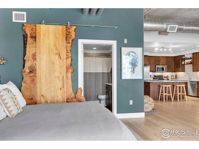 Custom Live Edge wooden bathroom door