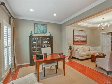 Quiet elegance office study and formal living room