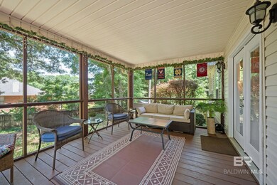 Screened porch