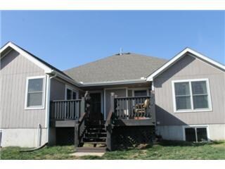 Partially Covered Deck Walks out from Master Bedro