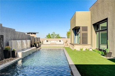 View of pool