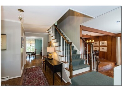 Desirable open floor plan featuring hardwood floor