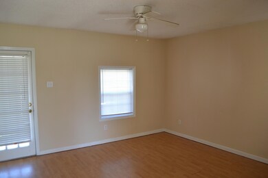 Living Area in 1 Bedroom Unit