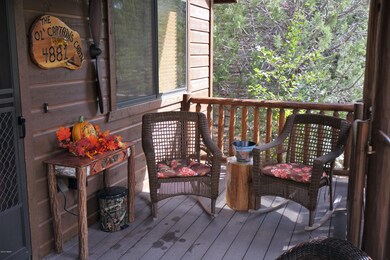 Main Cabin Front Porch