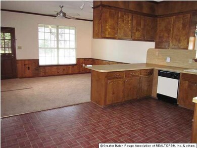 Kitchen and living room