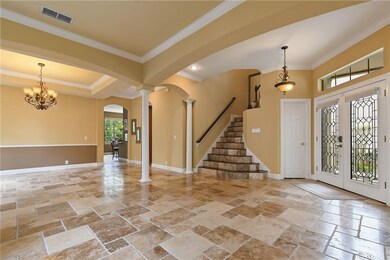 Living Room stairway leads up to Master Retreat, 2