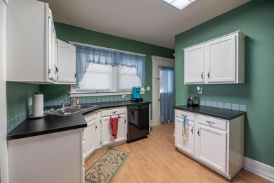 Kitchen offers abundant counter space