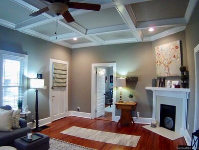 Beautiful living room full of natural light and ch
