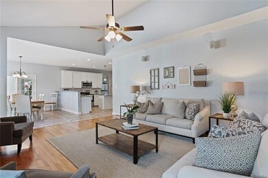 Open Floor Plan provides a very transitional space