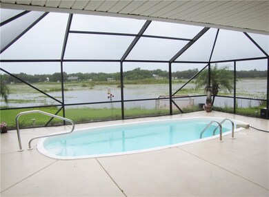 Pool Lanai overlooking Lake