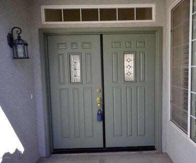 Double front doors