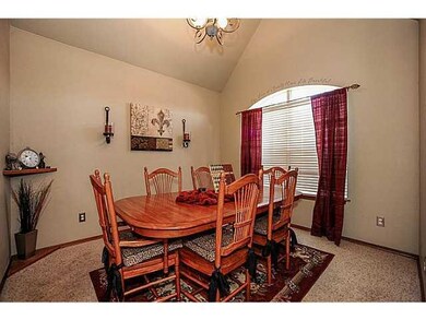 Dining Room. Formal dining with cathedral ceiling.
