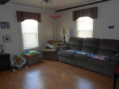 Living room on left side of Duplex