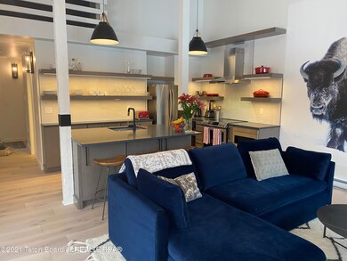 living kitchen area
