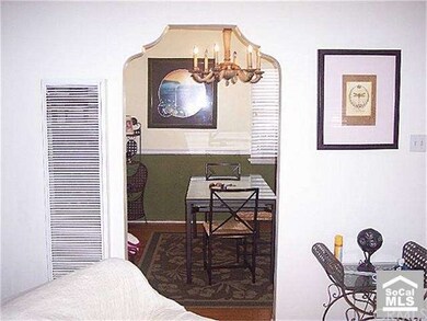 Looking into Dining Room From living room